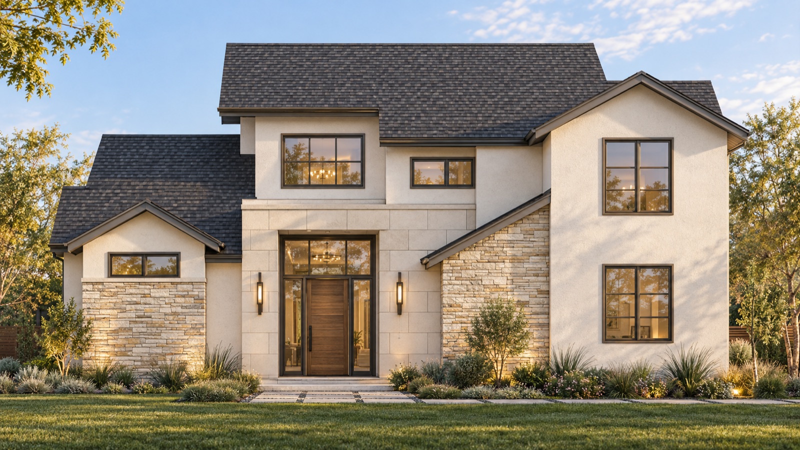 Limestone and light — photo visualization