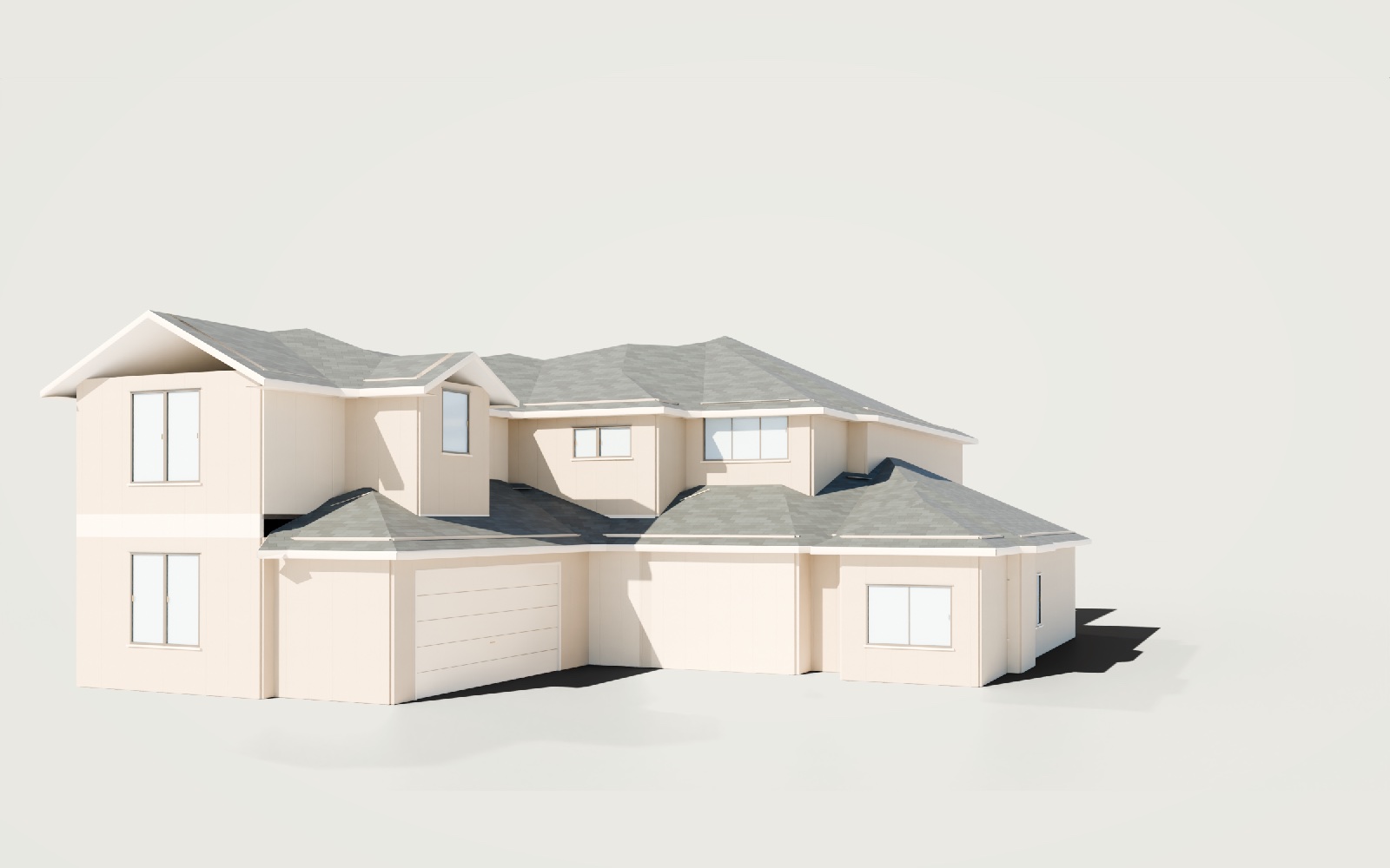 Three-quarter render of the editable 3D scene
