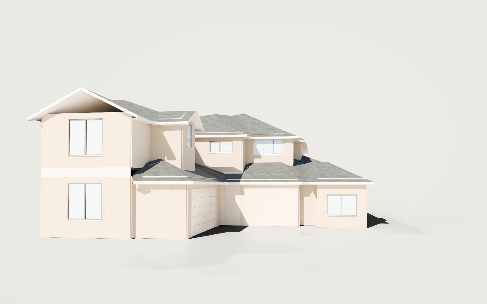 Front render of the editable 3D scene